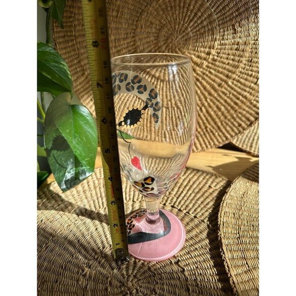 2001 Le Gourmet Chef Cheetah woman glass - Picture 6 of 6